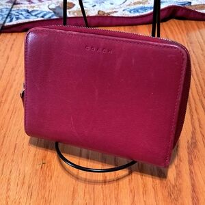 Coach compact wallet